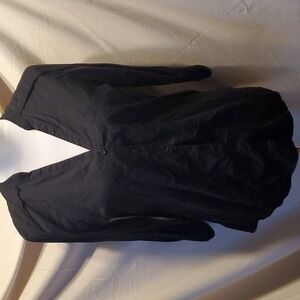 Splendid Black Button Up Top SZ SM